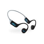 H2O Audio TRI Run Waterproof Headphones. Sweatproof Open Ear Bone Conduction Headphones for Running, Cycling, and Watersports. Wireless Wrap Around Sport Earbuds, IPX8 Waterproof, Bluetooth 5.3