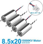 4pcs 8520 Motor 8.5x20mm 15000KV Br