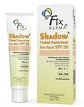 Fixderma Shadow Tinted Sunscreen SPF 50 PA+++ | Sunscreen with Vitamin E | UVA & UVB Protection | For All Skin Types - 30gm