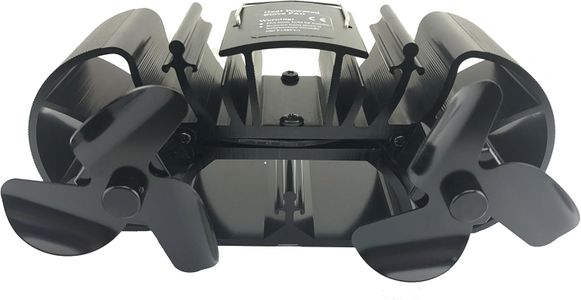 Tomersun 4-Blade Stove Fan – Heat Powered Fireplace Eco Fan