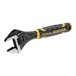 Stanley Quick Adjustable Wrench 200mm (8in), Black/Yellow