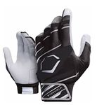 EvoShield Protective Speed Stripe Batting Gloves, Black/Grey, Medium
