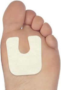 24-Pack U-Shaped Felt Callus Pads, 1/8” Thick, Effective Callus Protection and Relief, Ideal for Foot Pain, Heels, and Sole Care