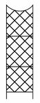 Panacea 89655 Giant Trellis, Includes Wall-Mounting Brackets, 108-Inch Height by 30-Inch Width, Black