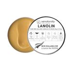 Pure New Zealand Lanolin EP Grade Nipple Cream for Breastfeeding Pain and Fast Relief for General Dry Skin Conditions All Natural No Artificial Fragrance Rich in Vitamin D3 20g