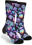 FUNCOOLCY Mushrooms Socks For Men W