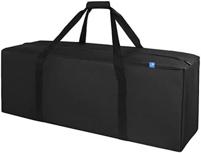 COOLBEBE 36" Sports Duffle Bag - 100L Extra Large Travel Duffel Luggage Bag with Upgrade Zipper, Sturdy & Water Resistant, Black