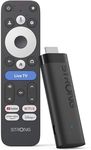 STRONG LEAP-NOVAUK Streaming TV Stick, 4K Ultra HD, Android 14, 32GB Memory, Dolby Vision & Audio, HDR10+, Wi-Fi 6, HDMI 2.1, Voice Control and Over 5000 Apps
