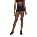 Nike Pro Women's 3" Shorts (Black/Iron Grey, LG 3)