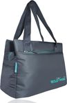 WILD MODA Women Shoulder Bag Grey & Turquoise