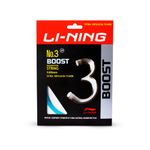 Li-Ning No. 3 Boost Nylon Badminton String with high Repulsion Power (Blue, 0.63 mm, 30 lbs, 25 GMS)