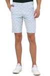 Allen Solly Men's Board Shorts (ASSRQSMF298589_Blue_L)