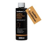 Leather Conditioner and Protection Cream - Leather Sofas, Furniture, Car Seats, Shoes, Boots, Bags, Purses | Suitable for Dark or light leather (500ml)