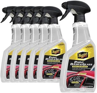 Meguiar's Paint Dash & Glass Multi Surface Detailer Spray, 6 Pack (6 x 24 oz = 144 oz Total), Interior Exterior Quick Detailer for Automotive Paint, Dash, Plastic, Vinyl, Leather, Glass and Screens
