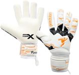 Precision Training Fusion X Negative Replica Football Adult's Goalkeeper Gloves, White, 9