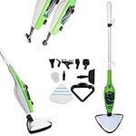 1300W All-in-one Multifunction Steam Cleaner Mop, Kills 99.9% of Bacteria Without Cleaning Chemical, 350ML Water Tank Capacity, Convenient Detachable Spin Mop, for Floor, Windows or Carpet