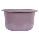 Kuber Industries Bath Tub | Versatile Utility Gaint Tub | Plastic Bath Tub for Baby | Baby Bathing Tub | Clothes Washing Tub For Bathroom | Feeding Pan Tub | TUB-25 LTR | Brown