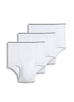 Jockey Men's Underwear Pouch Brief - 3 Pack, white, M