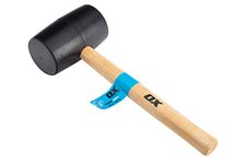 OX Trade Black Rubber Mallet - 32 oz, 320z / 907g