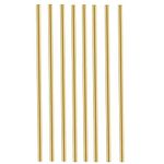 METAL FORT Brass Round Rods,Metal Solid Shaft Rod (3mm Dia x 300 mm Long)