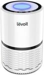 Levoit Air Purifier for Home, Quiet HEPA Filter Removes Pollen, Allergy Particles, Dust, Smoke, Portable Air Cleaner for Bedroom with 3 Speeds, Night Light, Filter Change Reminder [Energy Class A+]