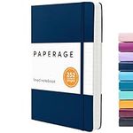 PAPERAGE Lined Journal Notebook, (N
