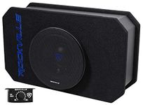 Rockville Rmw8a 8-Inch 800w Tunnel Slot Ported Powered Subwoofer Enclosure Class D-Set of 1