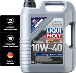 LIQUI MOLY MoS2 Leichtlauf 10W-40 | 5 L | Part-synthetic engine oil | SKU: 2184