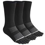 Men's Toe socks Cotton Crew Five Fi