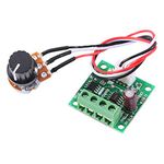 DC 12V Motor Speed Controller Adjustable Volt Low Voltage DC 1.8V to 15V 2A Mini PWM Control Module Low Voltage Regulator with Over Current Protection