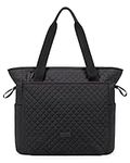 BAGSMART Quilted Tote Bag for Women