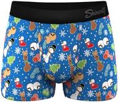 Shinesty Ball Hammock Ball Pouch Mens Underwear | Trunks Underwear for Men | US Small