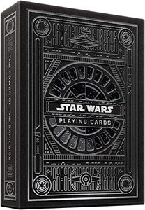 Theory 11 Star Wars Series Silver Dark Side Edition Playing Cards, Black