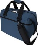 AO Coolers Canvas Soft Cooler with High-Density Insulation, Navy Blue, 24-Can