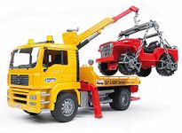 Bruder 2750 MAN TGA Breakdown-Truck with Cross Country Vehicle