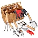 SOLIGT Gardening Hand Tools with Ba