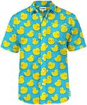 Tipsy Elves Men's Vacation Rubber D