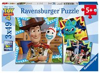 Ravensburger Disney Toy Story 4 - 3 x 49 Piece Jigsaw Puzzles for Kids Age 5 Years and Up, 17,8 x 17,8 x 0,2 cm