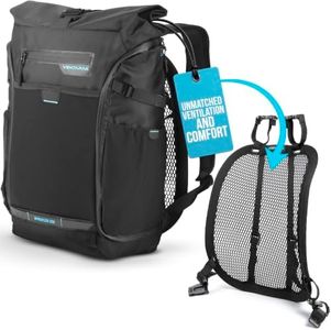 Breeze 25L Ventilated Rolltop Backpack – Frame Supported