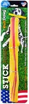 Ruff Dawg Stick - Durable Rubber Dog Toy for Chewing, Fetch, and Interactive Play - Floats in Water - Made in The USA - Assorted Neon Colors