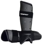 Tempest Astro Plastic Moulded Hockey Shinguard (Large)