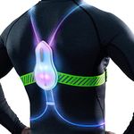 noxgear Tracer360 Revolutionary Illuminated And Reflective Vest For Running Or Cycling - Black, Medium/Large