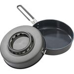 MSR WindBurner Saute Pan Round – Saucepan (Round, Saute Pan, Grey, Ceramic, 2.5 L, Gas)