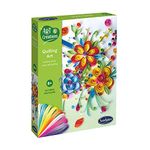 Sentosphere 3920530 Quilling Flowers Creative Kit for Children and Adults DIY Flowers