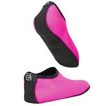 Water Socks for Women - Extra Comfort - Protects Against Sand, Cold/Hot Water, UV, Rocks/Pebbles - Easy Fit Footwear- Yoga, Beach, Pool, Volleyball