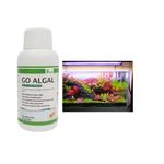 Premier Plants Go Algal Algae Remover for Aquarium Solves Algae Problem (120 ML)