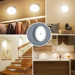 YOPRAM Motion Sensor Light for Home with USB Charging Wireless Self Adhesive LED Magnetic Motion Activated Full Light Motion Sensor Rechargeable Light (1)