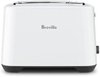 Breville the Lift & Look Plus 2-Slice Toaster (White), BTA360WHT