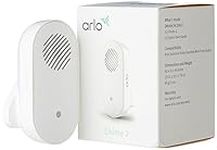 Arlo Certified Accessories | Arlo Chime 2, Audible Alerts, Built-in Siren, Customisable Melody, Connection Direct to Wi-Fi, Designed for Arlo Essential Wireless Video Doorbell Only, AC2001