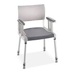 Shower Chair - Invacare Aquatec Sorrento Shower Chair - Flat Seat Shower Stool - Shower Seat for Elderly or Disabled